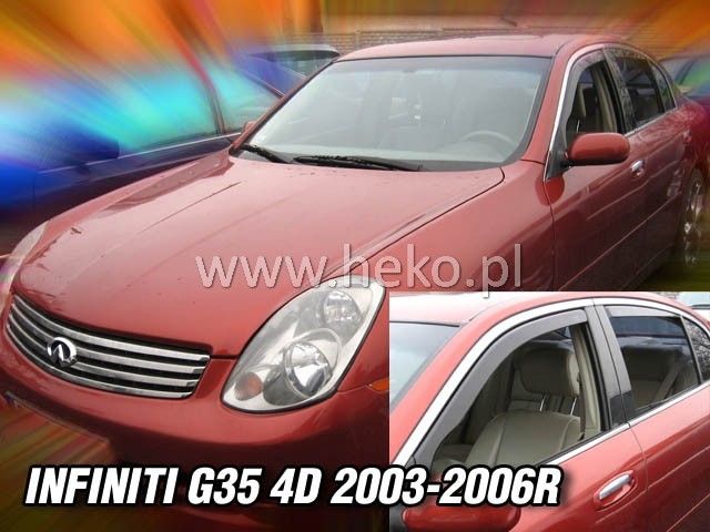 Ветробрани Team HEKO за INFINITI G-35 (2003-2006) Sedan - 4бр. предни и задни - Avtozona