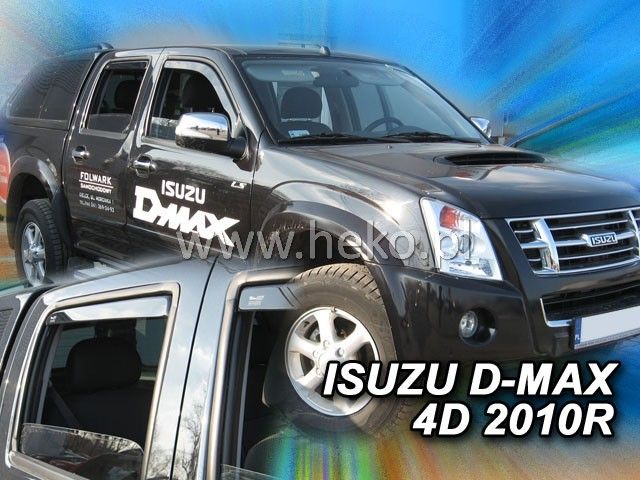 Ветробрани Team HEKO за ISUZU D-MAX (2006-2012) 4 врати - 2бр. предни - Avtozona