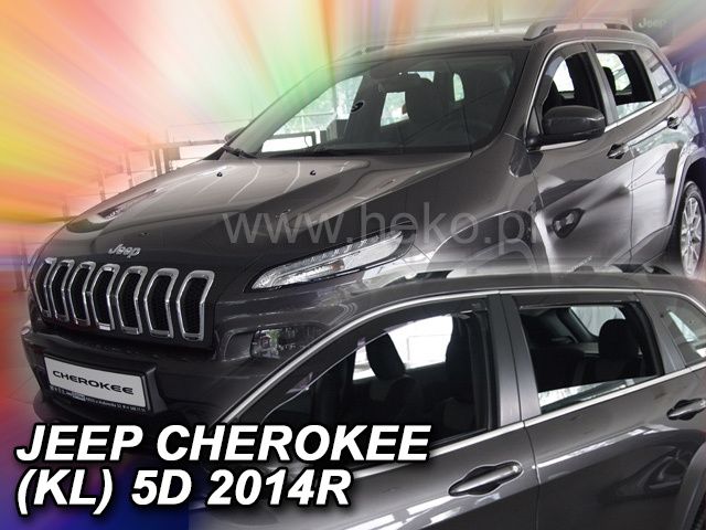 Ветробрани Team HEKO за JEEP CHEROKEE (2013 + ) 5 врати - 4бр. предни и задни - Avtozona