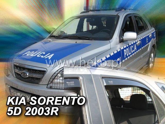 Ветробрани Team HEKO за KIA SORENTO (2002-2009) 5 врати - 4бр. предни и задни - Avtozona