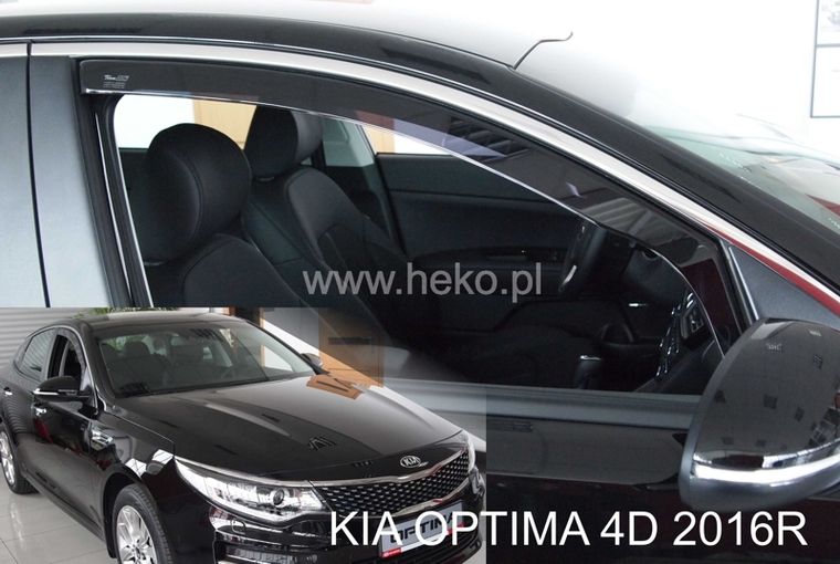 Ветробрани Team HEKO за KIA OPTIMA (2016 + ) Sedan - 2бр. предни - Avtozona