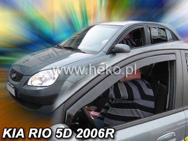 Ветробрани Team HEKO за KIA RIO (2005-2011) 5 врати Sedan - 2бр. предни - Avtozona