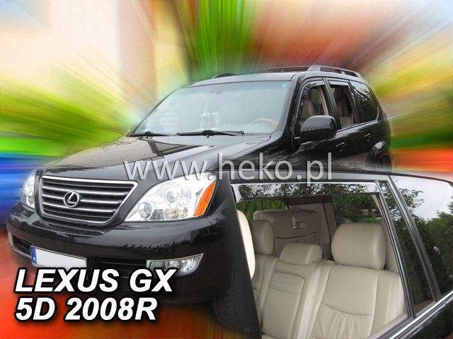 Ветробрани Team HEKO за LEXUS GX / USA (2004-2009) 5 врати - 4бр. предни и задни - Avtozona