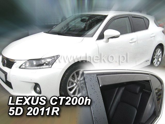 Ветробрани Team HEKO за LEXUS CT 200H (2011 + ) 5 врати - 4бр. предни и задни - Avtozona