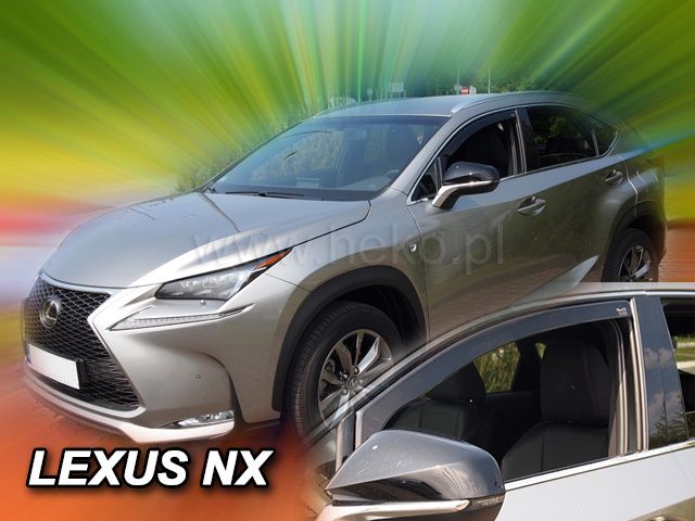 Ветробрани Team HEKO за LEXUS NX (2014 + ) 5 врати - 2бр. предни - Avtozona