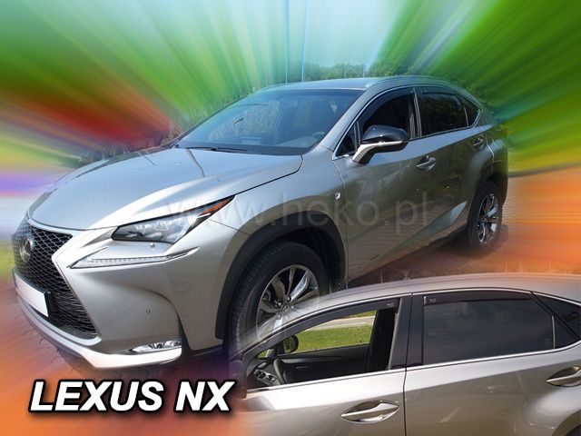 Ветробрани Team HEKO за LEXUS NX (2014 + ) 5 врати - 4бр. предни и задни - Avtozona