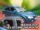 Ветробрани Team HEKO за MAZDA 323 (1989-1994) 5 врати - 2бр. предни - Avtozona