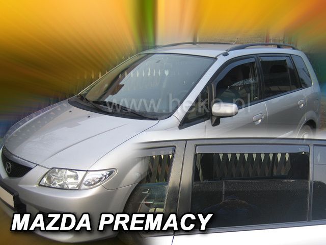 Ветробрани Team HEKO за MAZDA PREMACY (1999-2005) 5 врати - 4бр. предни и задни - Avtozona