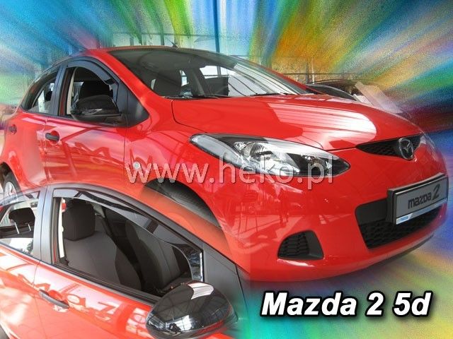 Ветробрани Team HEKO за MAZDA 2 (2009-2014) 5 врати - 4бр. предни и задни - Avtozona