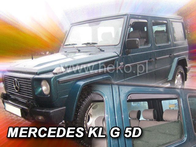 Ветробрани Team HEKO за MERCEDES G-CLASS W463 (1990-2018) 5 врати - 4бр. предни и задни - Avtozona