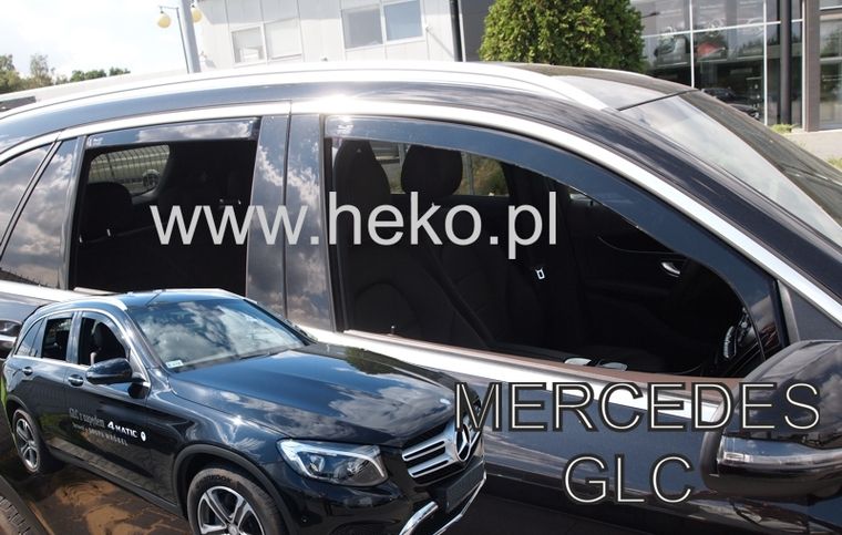 Ветробрани Team HEKO за MERCEDES GLC X253 (2016 + ) 5 врати - 4бр. предни и задни - Avtozona