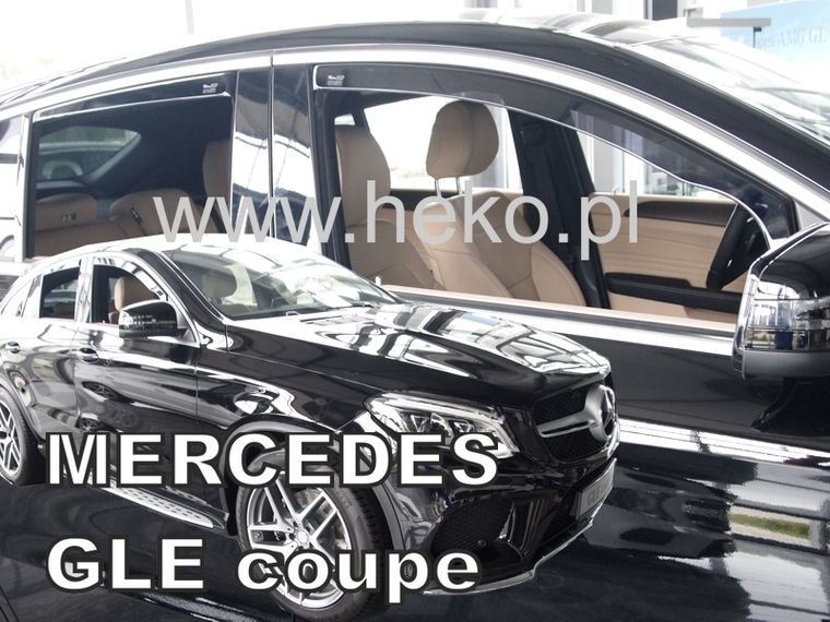 Ветробрани Team HEKO за MERCEDES GLE Coupe C292 (2016 + ) 5 врати - 4бр. предни и задни - Avtozona