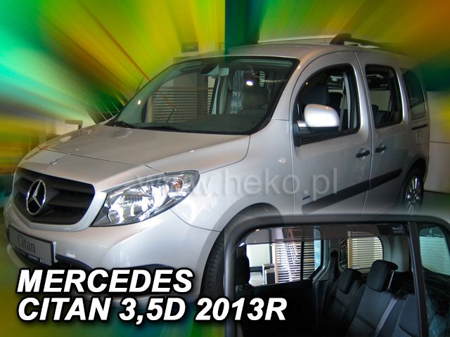 Ветробрани Team HEKO за MERCEDES CITAN W415 (2012 + ) 3/5 врати - 4бр. предни и задни - Avtozona