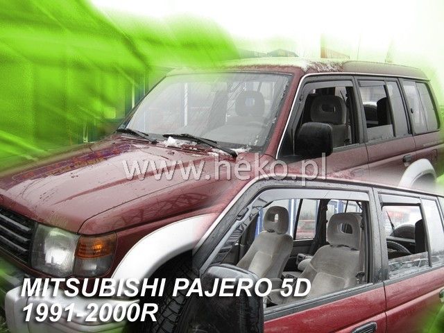 Ветробрани Team HEKO за MITSUBISHI PAJERO / SHOGUN (1991-1999) 3 / 5 врати - 2бр. предни - Avtozona