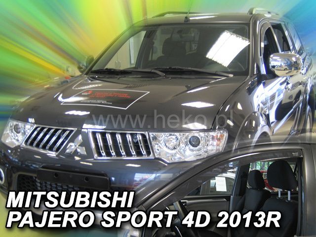 Ветробрани Team HEKO за MITSUBISHI PAJERO SPORT (2013 + ) 5 врати - 2бр. предни - Avtozona