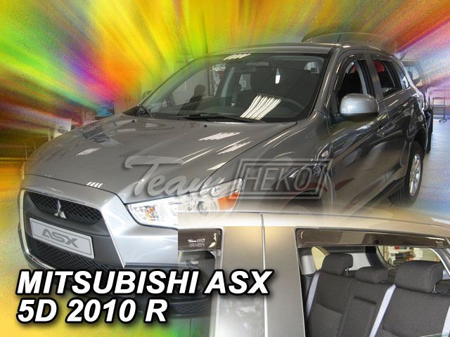 Ветробрани Team HEKO за MITSUBISHI ASX (2010-2017) 5 врати - 4бр. предни и задни - Avtozona