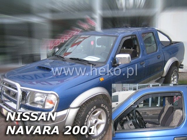 Ветробрани Team HEKO за NISSAN NAVARA / PICK UP (2001-2005) 2/4 врати - 2бр. предни - Avtozona