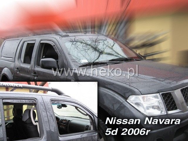 Ветробрани Team HEKO за NISSAN NAVARA / PICK UP (2005-2014) 4 врати - 2бр. предни - Avtozona