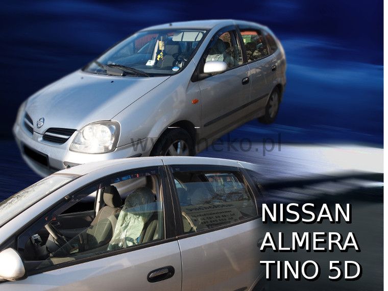 Ветробрани Team HEKO за NISSAN ALMERA TINO (2000-2006) 5 врати - 4бр. предни и задни - Avtozona