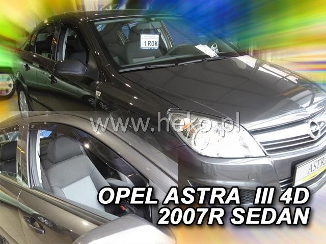 Ветробрани Team HEKO за OPEL ASTRA H (2004-2012) 5 врати - 4бр. предни и задни - Avtozona