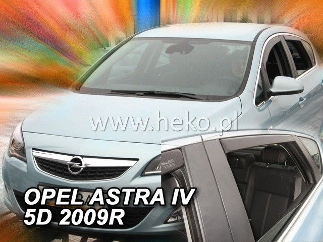 Ветробрани Team HEKO за OPEL ASTRA J (2009 + ) 5 врати Sedan - 4бр. предни и задни - Avtozona