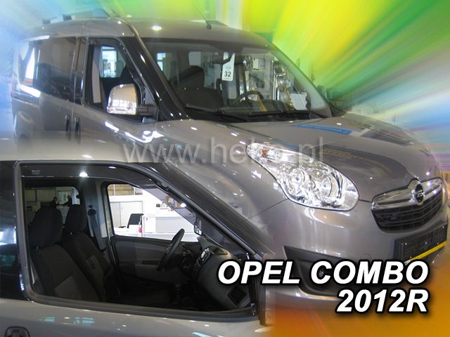 Ветробрани Team HEKO за FIAT DOBLO II (2010 + ) / OPEL COMBO (2011 + ) - 2бр. предни - Avtozona