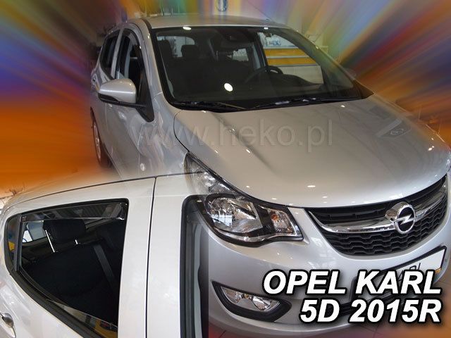 Ветробрани Team HEKO за OPEL KARL (2015 + ) 5 врати - 4бр. предни и задни - Avtozona