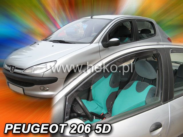 Ветробрани Team HEKO за PEUGEOT 206 Combi - 4бр. предни и задни - Avtozona