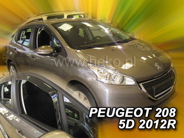 Ветробрани Team HEKO за PEUGEOT 208 (2012 + ) 5 врати - 2бр. предни - Avtozona