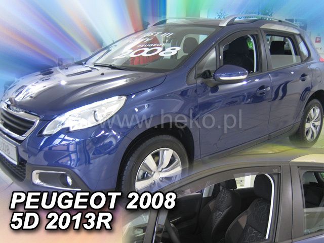 Ветробрани Team HEKO за PEUGEOT 2008 (2013 + ) 5 врати - 2бр. предни - Avtozona