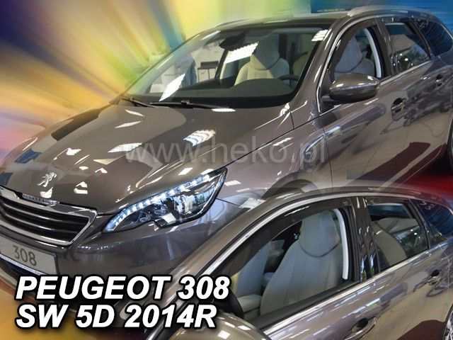 Ветробрани Team HEKO за PEUGEOT 308 (2014 + ) Combi - 4бр. предни и задни - Avtozona