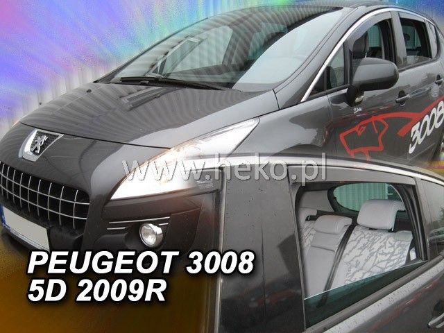 Ветробрани Team HEKO за PEUGEOT 3008 (2009-2016) 4бр. предни и задни - Avtozona