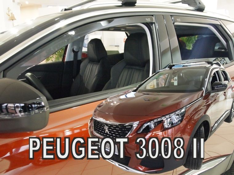 Ветробрани Team HEKO за PEUGEOT 3008 (2017 + ) 4бр. предни и задни - Avtozona