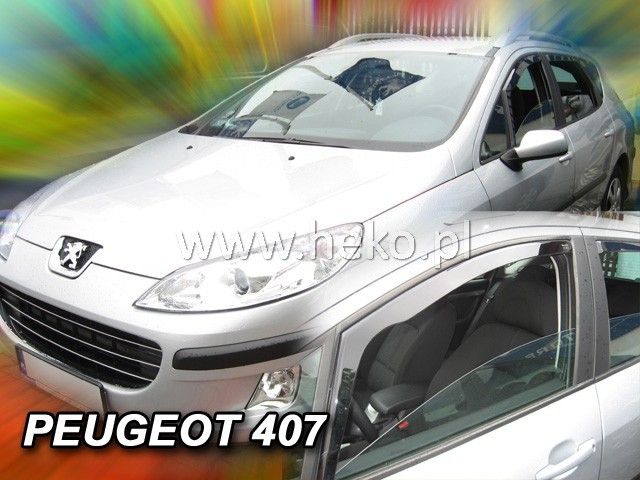 Ветробрани Team HEKO за PEUGEOT 407 (2004 + ) Sedan Combi - 2бр. предни - Avtozona