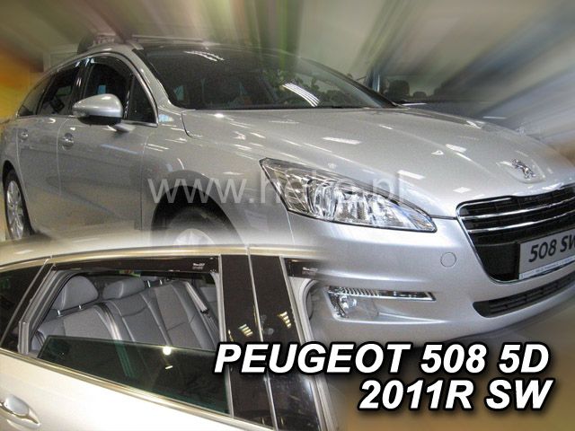 Ветробрани Team HEKO за PEUGEOT 508 (2011 + ) Combi - 4бр. предни и задни - Avtozona