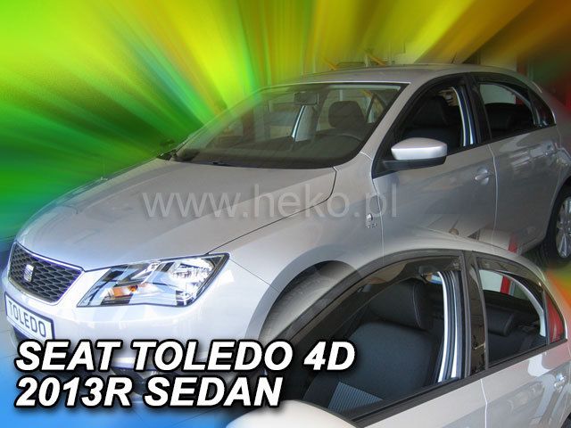 Ветробрани Team HEKO за SEAT TOLEDO (2013 + ) 5 врати - 4бр. предни и задни - Avtozona