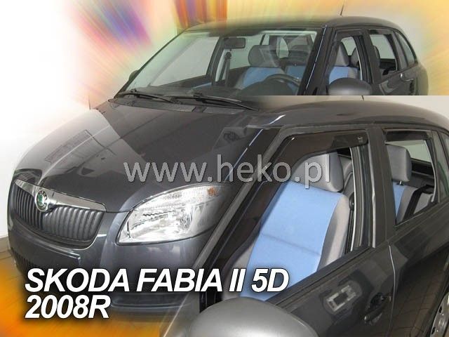 Ветробрани Team HEKO за SKODA FABIA (2008-2015) Combi - 4бр. предни и задни - Avtozona