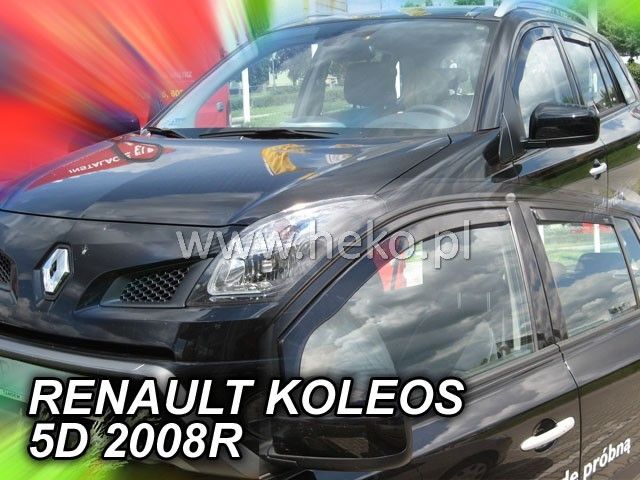 Ветробрани Team HEKO за RENAULT KOLEOS (2008 + ) 4бр. предни и задни - Avtozona