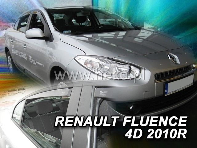 Ветробрани Team HEKO за RENAULT FLUENCE (2009 + ) 4 врати - 4бр. предни и задни - Avtozona