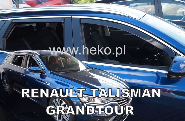 Ветробрани Team HEKO за RENAULT TALISMAN GRANDTOUR (2015 + ) 5 врати - 4бр. предни и задни - Avtozona