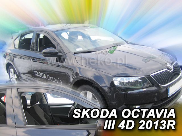 Ветробрани Team HEKO за SKODA OCTAVIA (2013 + ) 5 врати Combi - 2бр. предни - Avtozona