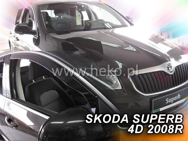 Ветробрани Team HEKO за SKODA SUPERB (2002-2008) Sedan - 2бр. предни - Avtozona