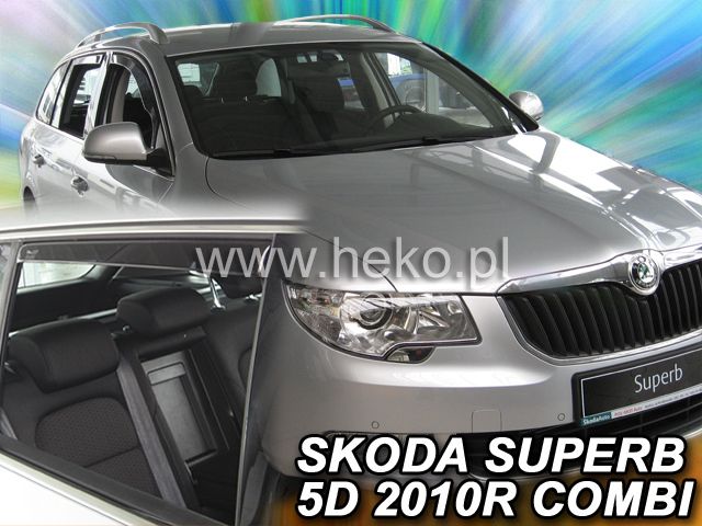 Ветробрани Team HEKO за SKODA SUPERB (2008-2015) Combi - 4бр. предни и задни - Avtozona