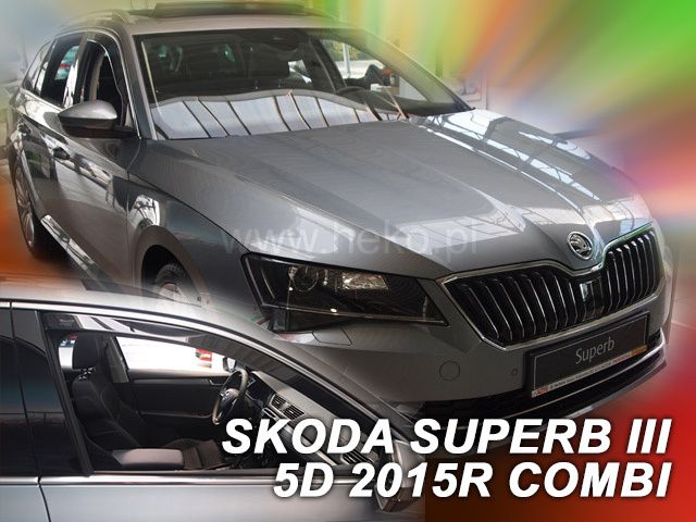 Ветробрани Team HEKO за SKODA SUPERB (2015 + ) 5 врати Combi - 2бр. предни - Avtozona