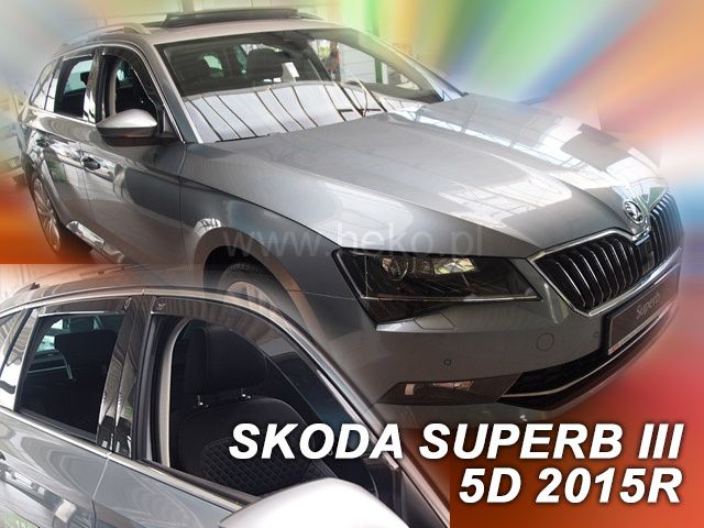 Ветробрани Team HEKO за SKODA SUPERB (2015 + ) Combi - 4бр. предни и задни - Avtozona