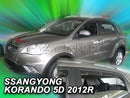 Ветробрани Team HEKO за SSANGYONG KORANDO (2012 + ) 5 врати - 4бр. предни и задни - Avtozona