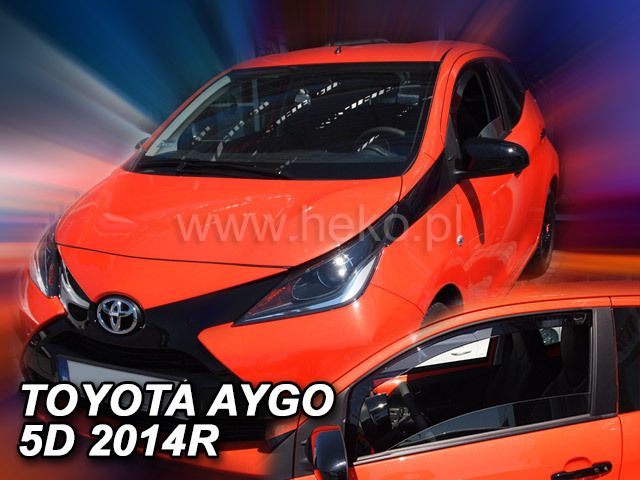 Ветробрани Team HEKO за TOYOTA AYGO (2005-2014) 5 врати - 2бр. предни - Avtozona