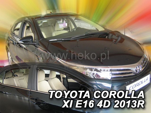 Ветробрани Team HEKO за TOYOTA COROLLA (2013-2019) Sedan - 4бр. предни и задни - Avtozona