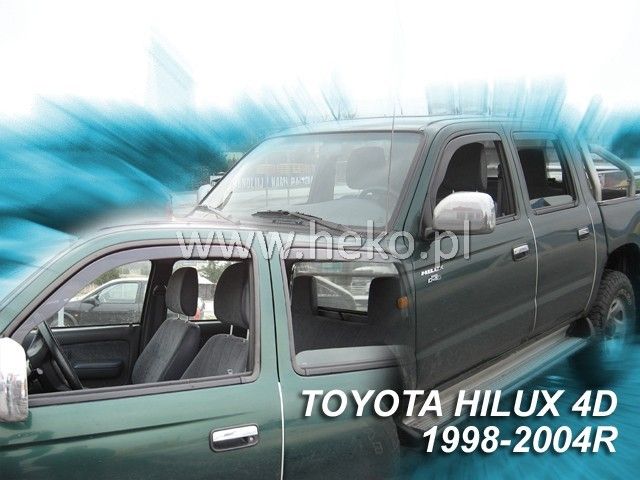 Ветробрани Team HEKO за TOYOTA HILUX (1998-2005) 4 врати - 4бр. предни и задни - Avtozona