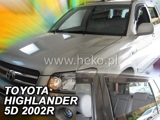 Ветробрани Team HEKO за TOYOTA HIGHLANDER (USA) (2001-2007) 4бр. предни и задни - Avtozona